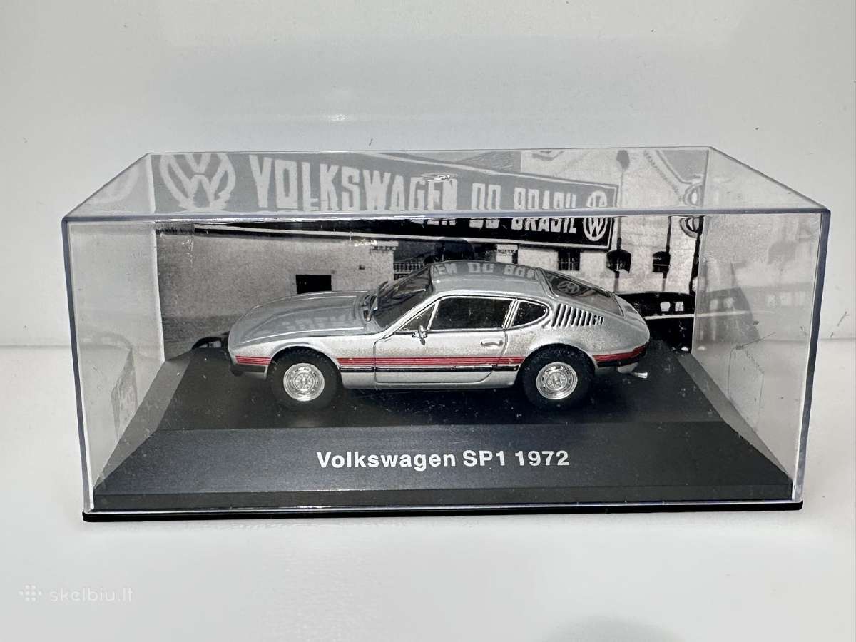 Volkswagen Sp1 1972 sidabro 1:43 Deagostini - nuotraukos Nr. 2