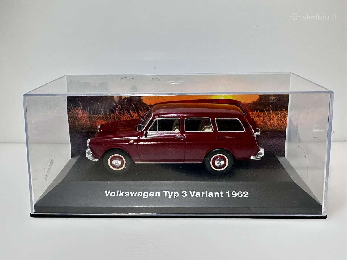 Volkswagen Typ 3 Variant 1962 vyšninis 1:43 Deagos - nuotraukos Nr. 2