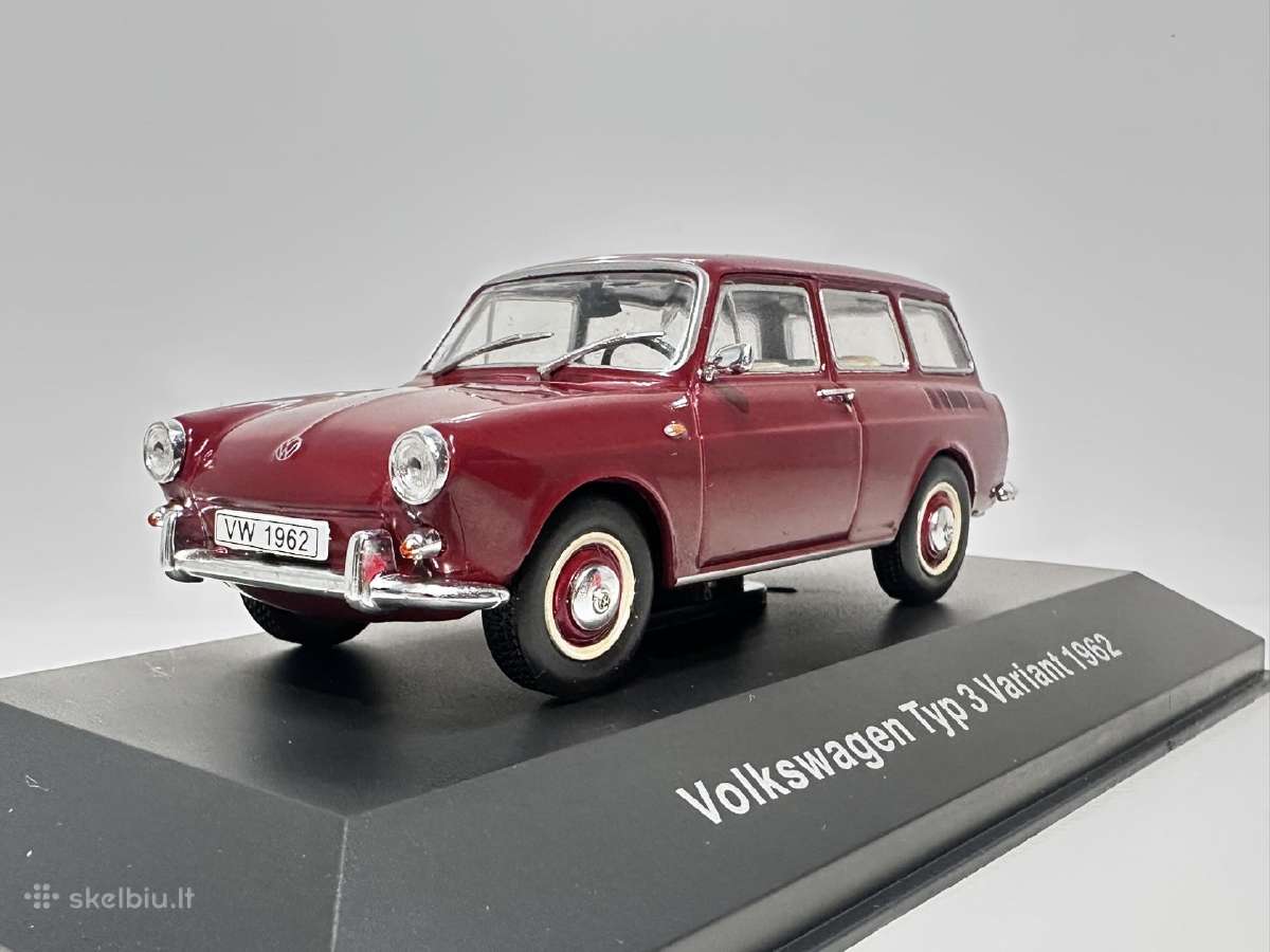 Volkswagen Typ 3 Variant 1962 vyšninis 1:43 Deagos - nuotraukos Nr. 3