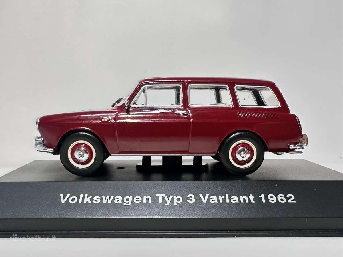 Volkswagen Typ 3 Variant 1962 vyšninis 1:43 Deagos - nuotraukos Nr. 4