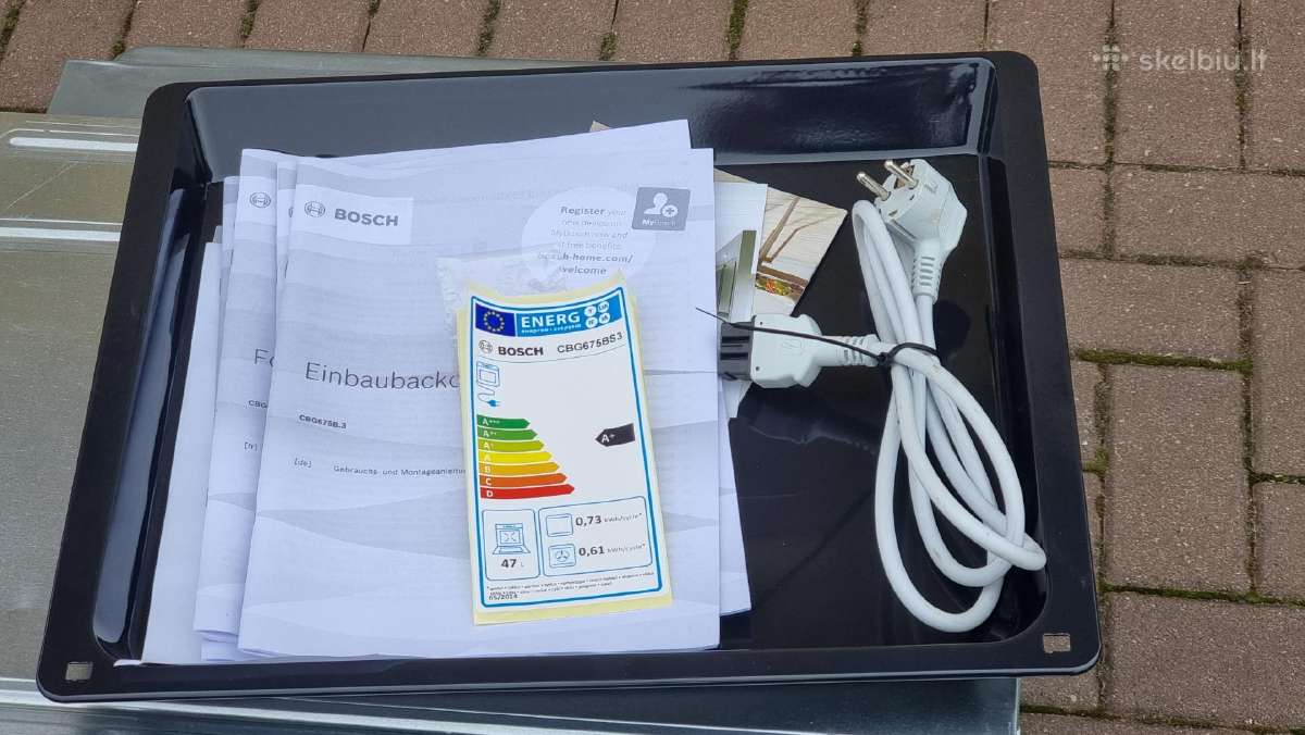 Nauja Bosch Cbg675bs3 + garantija - nuotraukos Nr. 8