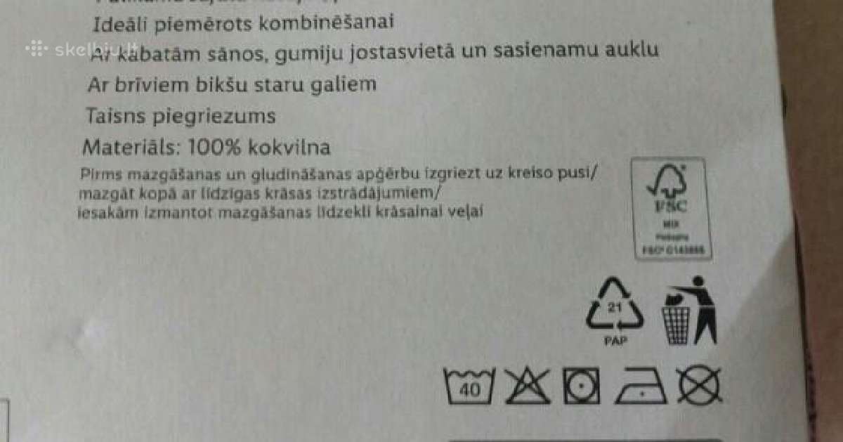Moteriskos pizamos kelnes M 40-42 dydis.skaitykite - nuotraukos Nr. 6