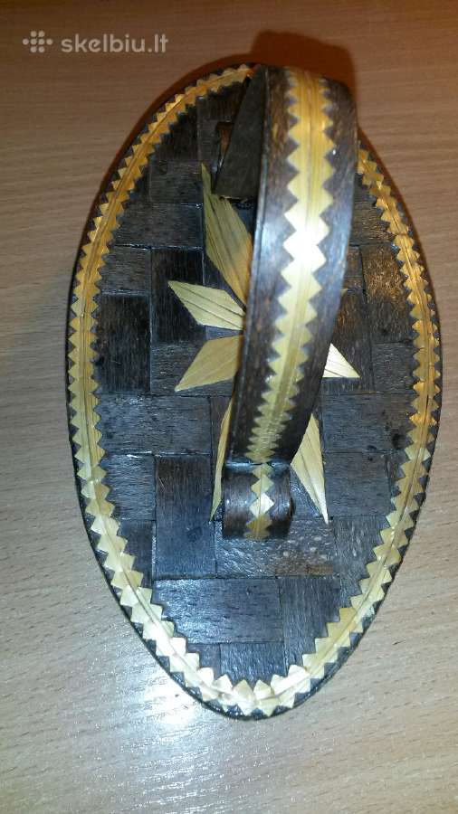 Nuostabi medinė dėžutė papuošalam,rankų darbo-5eur - nuotraukos Nr. 8