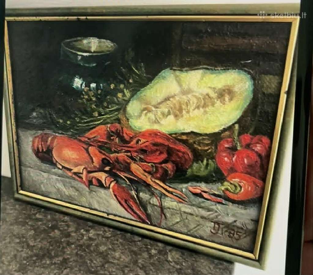 Aliejumi Tapytas Paveikslas Panevezyje
