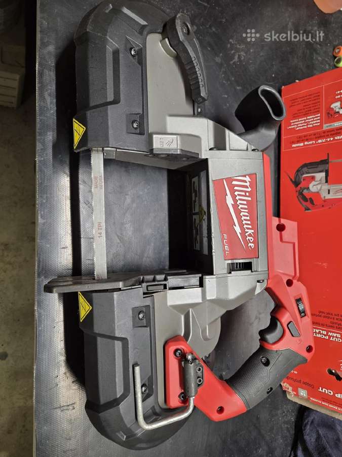 Milwaukee M18 Cbs125 juostinis pjūklas