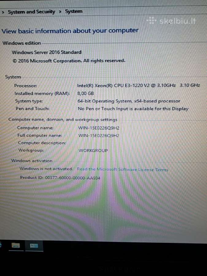 Serveris Dell T110 II - nuotraukos Nr. 4