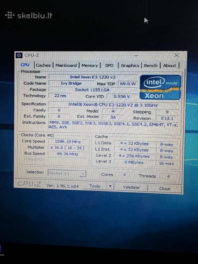 Serveris Dell T110 II - nuotraukos Nr. 5