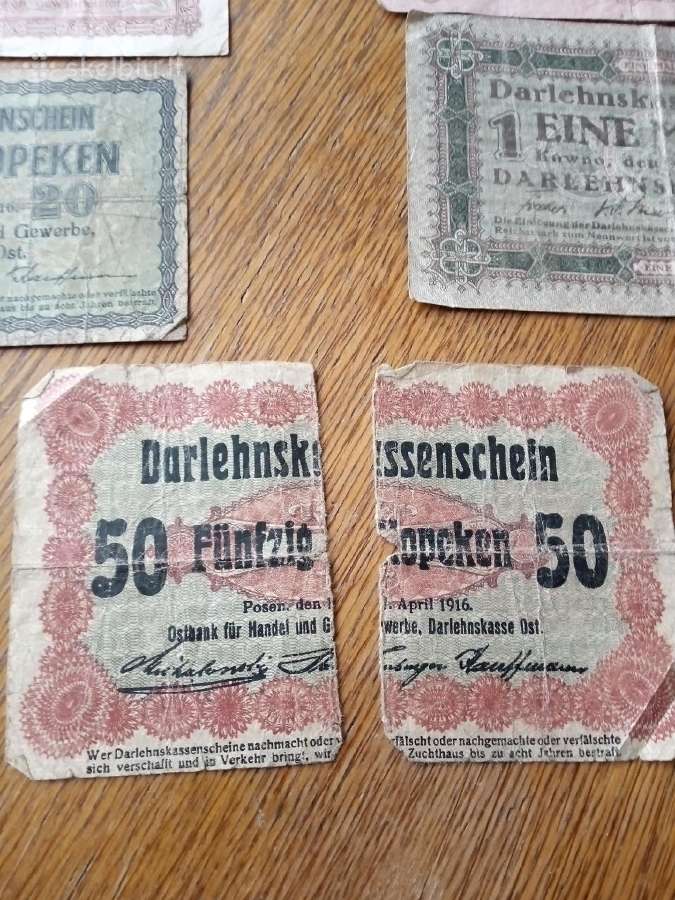 Ost banknotai - nuotraukos Nr. 2