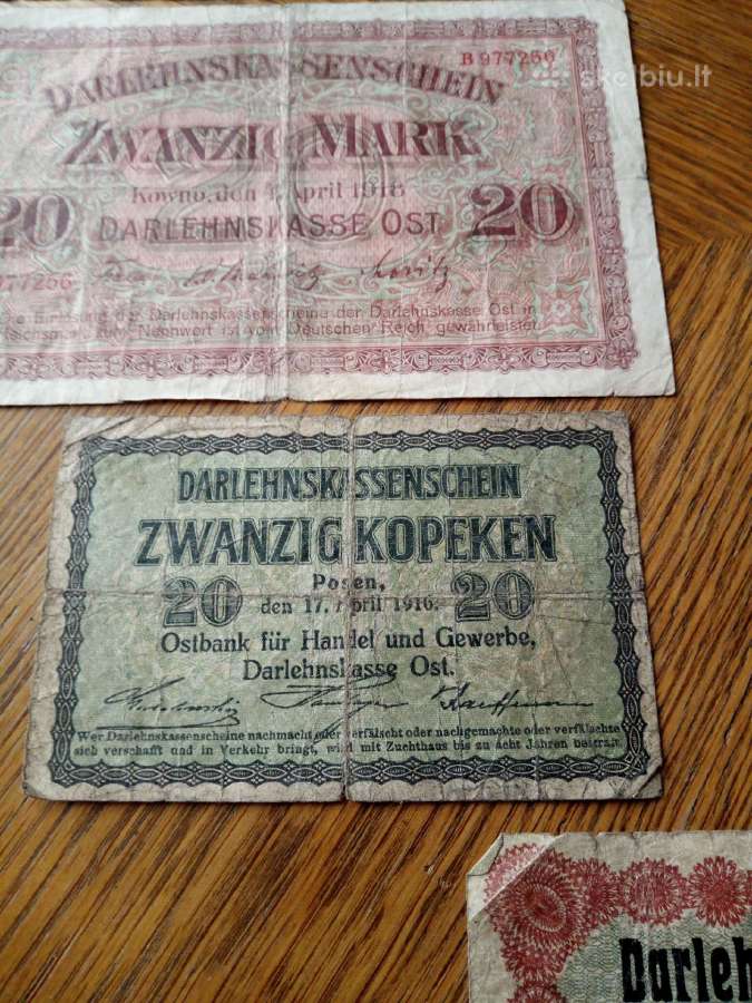 Ost banknotai - nuotraukos Nr. 6