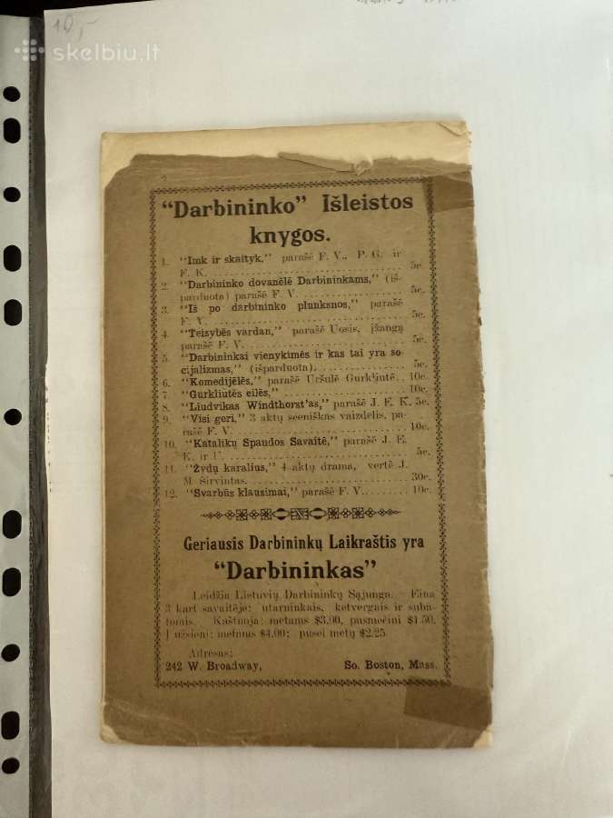 Svarbūs klausimai 1917 m. - nuotraukos Nr. 6