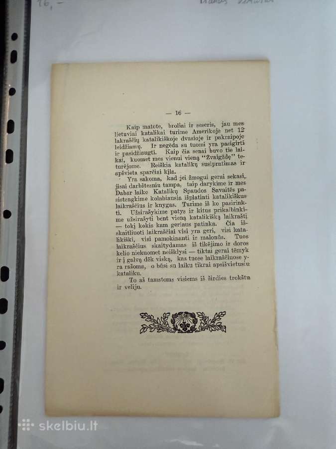 Skaityk- Galvok 1917 m - nuotraukos Nr. 5