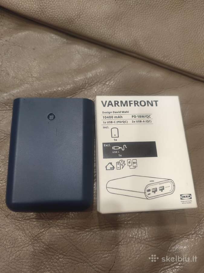 Powerbank 10200 mah (Naujas)