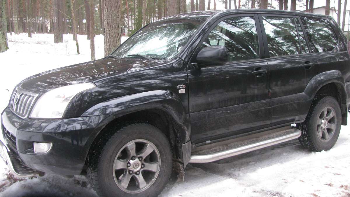 Parduodu gerai išlaikytą Toyota Land Cruiser - Skelbiu.lt