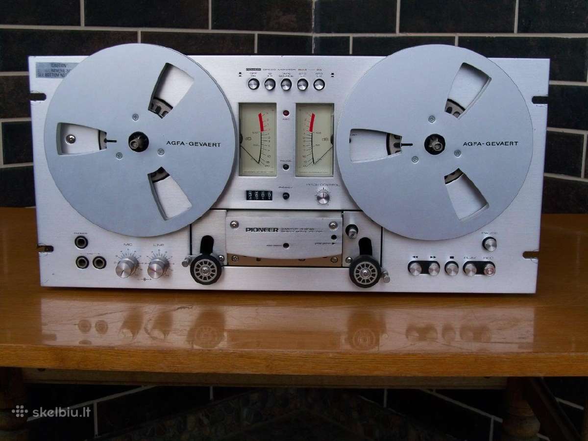 Pioneer Rt-909, 707, 701, 1011l. Akai GX 620, 625. - nuotraukos Nr. 16