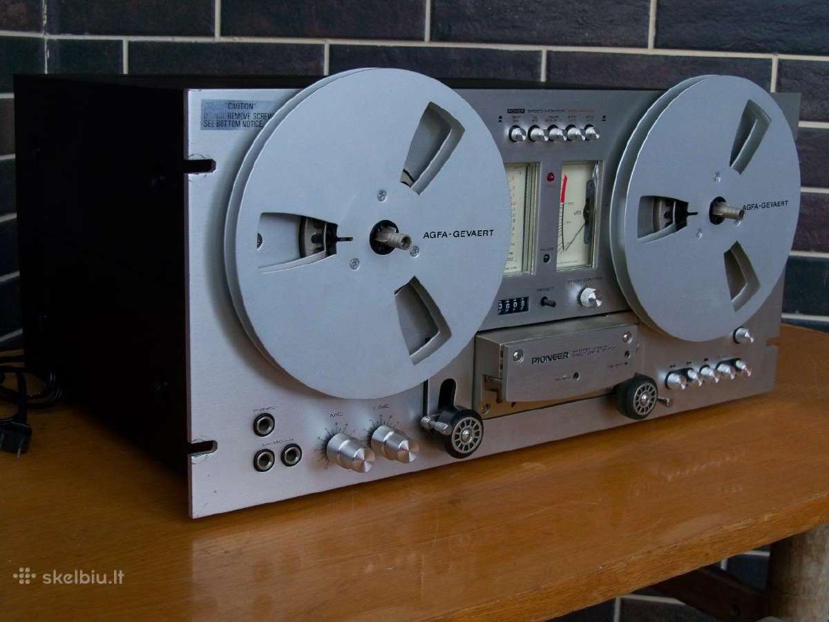 Pioneer Rt-909, 707, 701, 1011l. Akai GX 620, 625. - nuotraukos Nr. 17