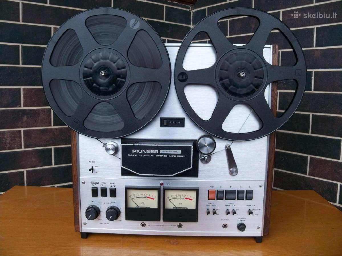 Pioneer Rt-909, 707, 701, 1011l. Akai GX 620, 625. - nuotraukos Nr. 22