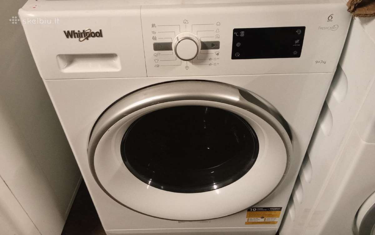 Skalbimo Masina Whirlpool A klases - nuotraukos Nr. 2