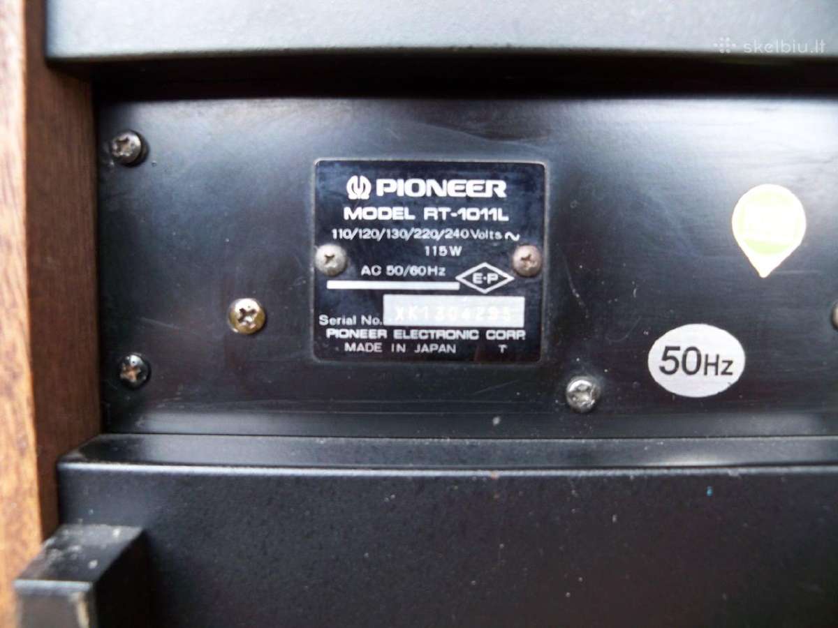 Pioneer Rt-909, 707, 701, 1011l. Akai GX 620, 625. - nuotraukos Nr. 26