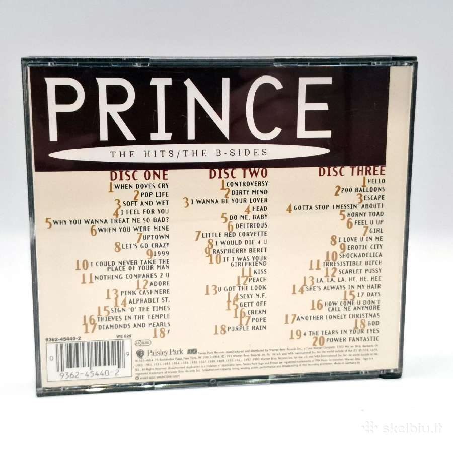 Prince - The Hits The B-sides (3 x CD, rinkinys) - nuotraukos Nr. 2