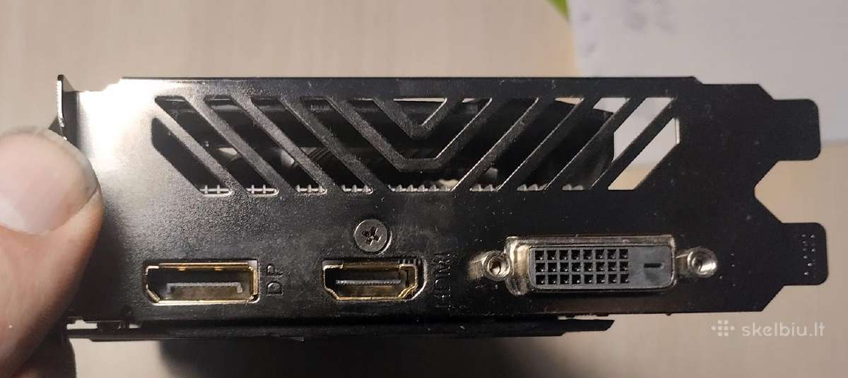 Vaizdo plokste Gigabyte 1650 super 4 GB - nuotraukos Nr. 5