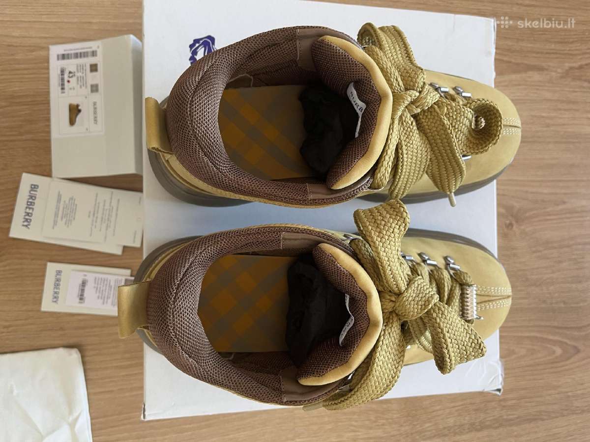Burberry odiniai nauji batai 44 dydis - nuotraukos Nr. 4