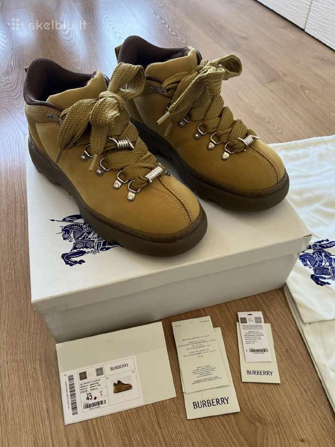 Burberry odiniai nauji batai 44 dydis - nuotraukos Nr. 2