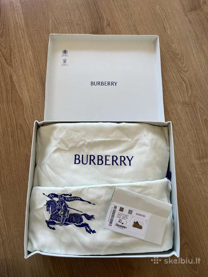 Burberry odiniai nauji batai 44 dydis - nuotraukos Nr. 8