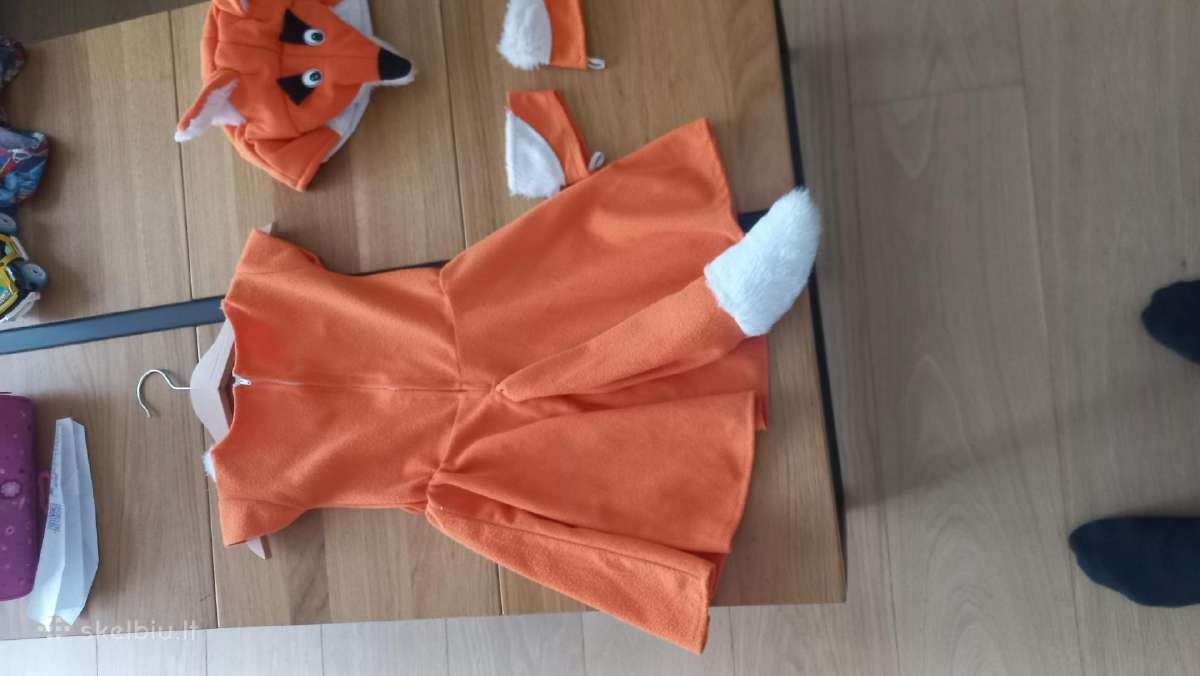 Lapės kostiumas 2-3m.