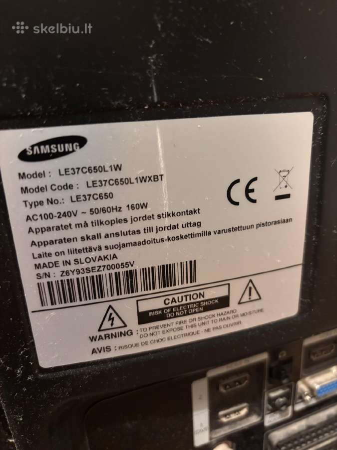 Samsung televizorius - nuotraukos Nr. 3