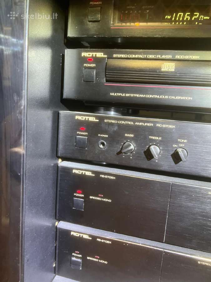 Rotel 970bx komplekt - nuotraukos Nr. 4