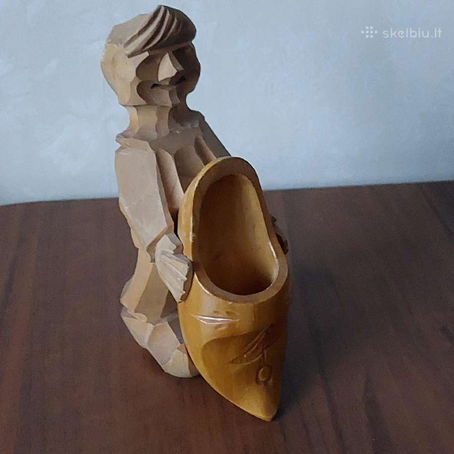 Parduodu medinę statulėlę " Klumpė " - nuotraukos Nr. 4