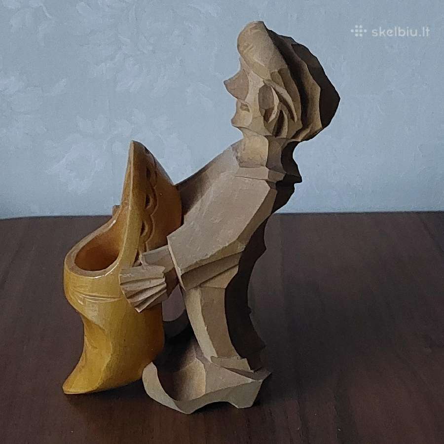 Parduodu medinę statulėlę " Klumpė " - nuotraukos Nr. 5