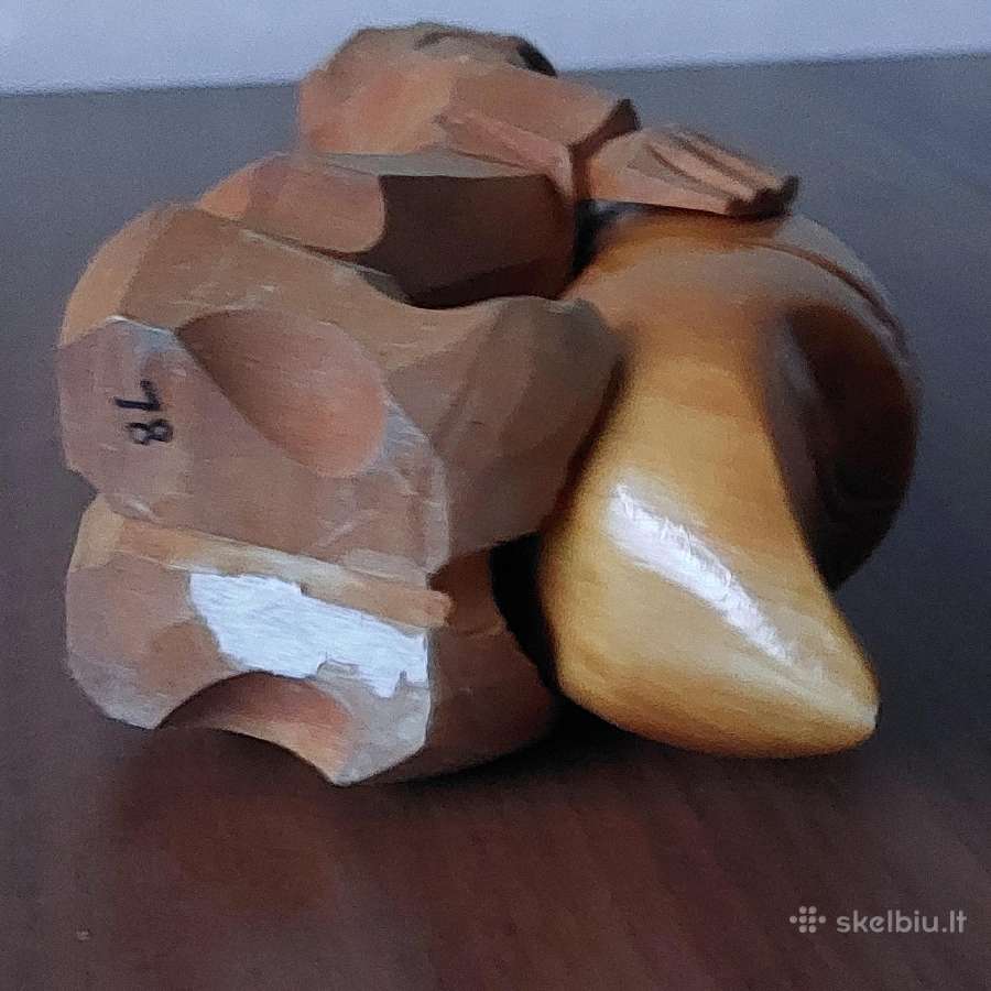 Parduodu medinę statulėlę " Klumpė " - nuotraukos Nr. 7