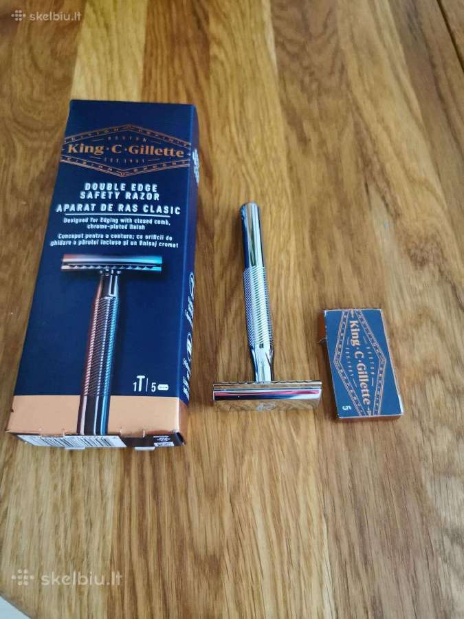 King C. Gillette saugus dviašmenis skustuvas - nuotraukos Nr. 3