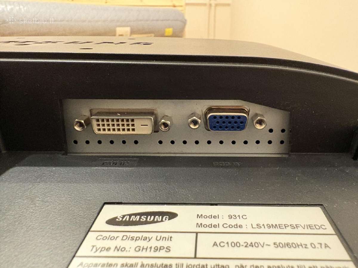 Samsung monitorius - nuotraukos Nr. 2