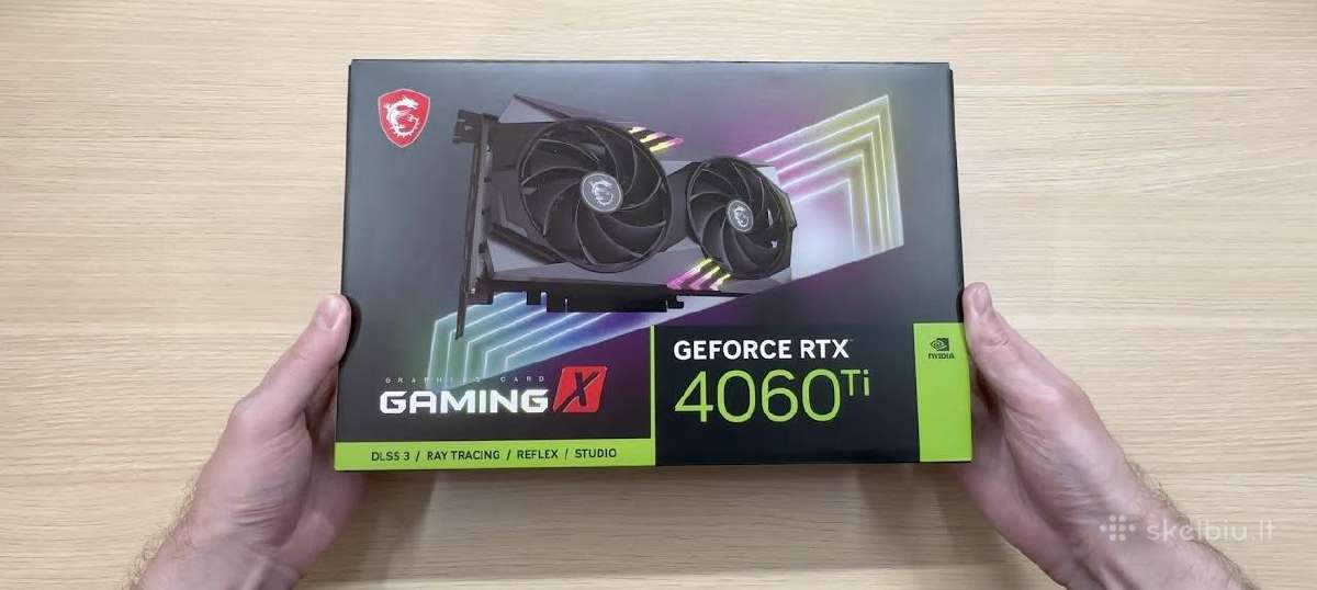 Rtx 4060ti (Dėžė)