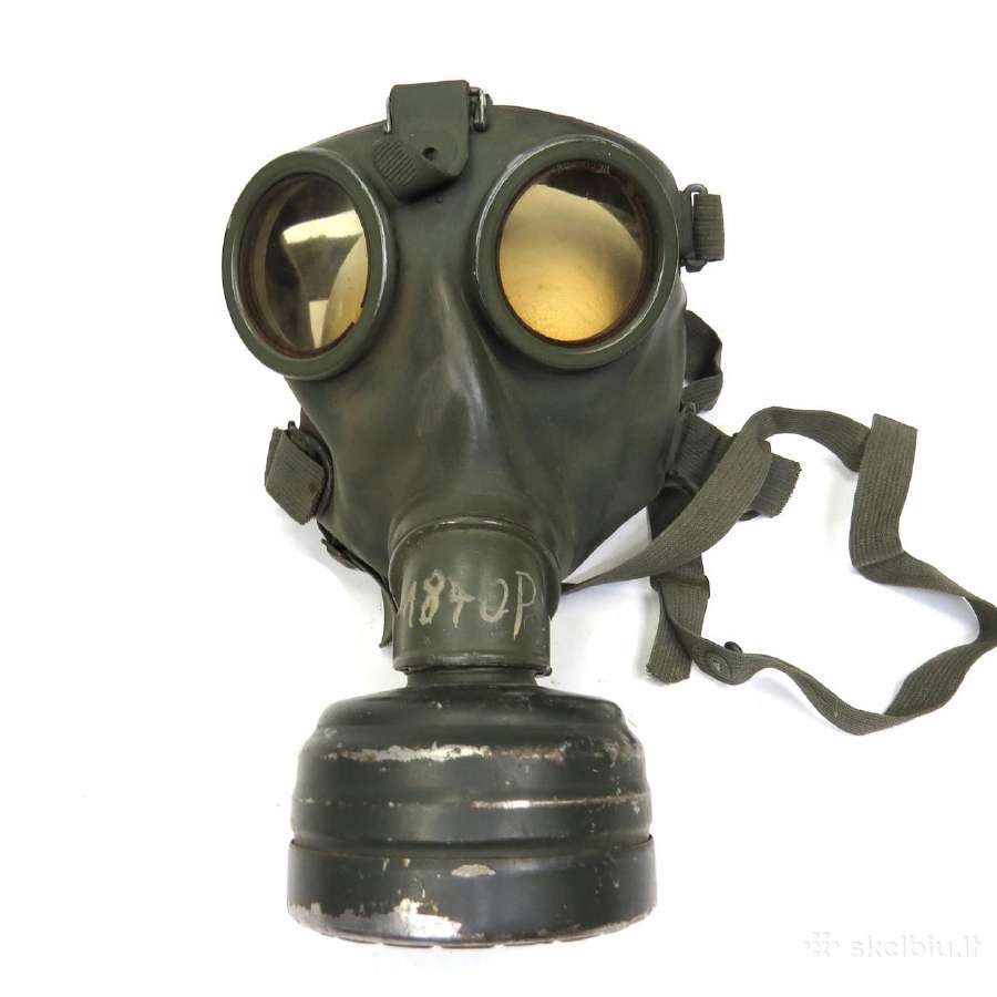 Ww2 vokiška dujokaukė - nuotraukos Nr. 3