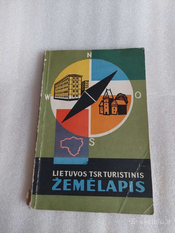Lietuvos Tsr turistinis žemėlapis
