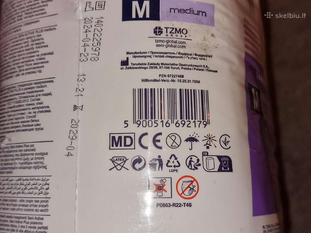 Seni Active Plus sugeriančios kelnaitės, M dydis - nuotraukos Nr. 6
