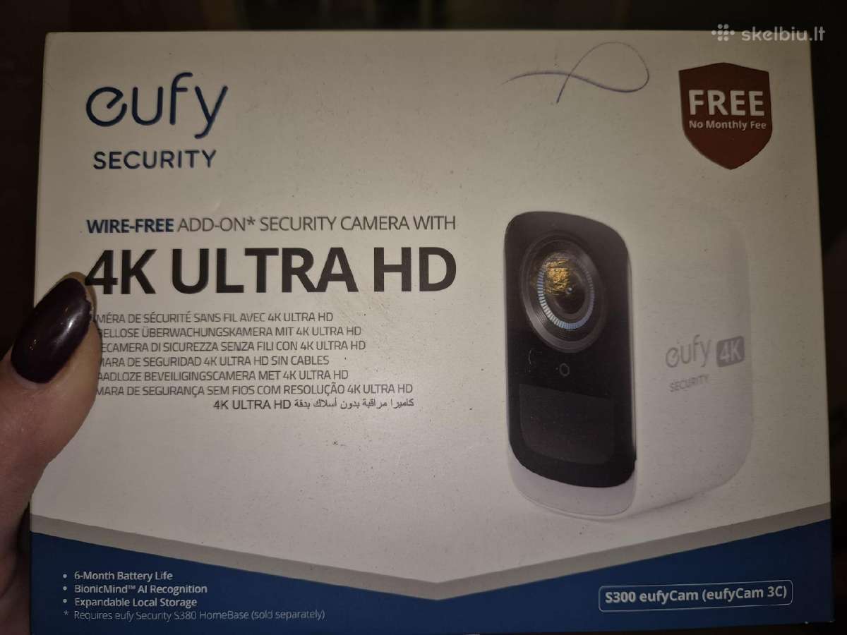 Eufy kamera s300 nauja