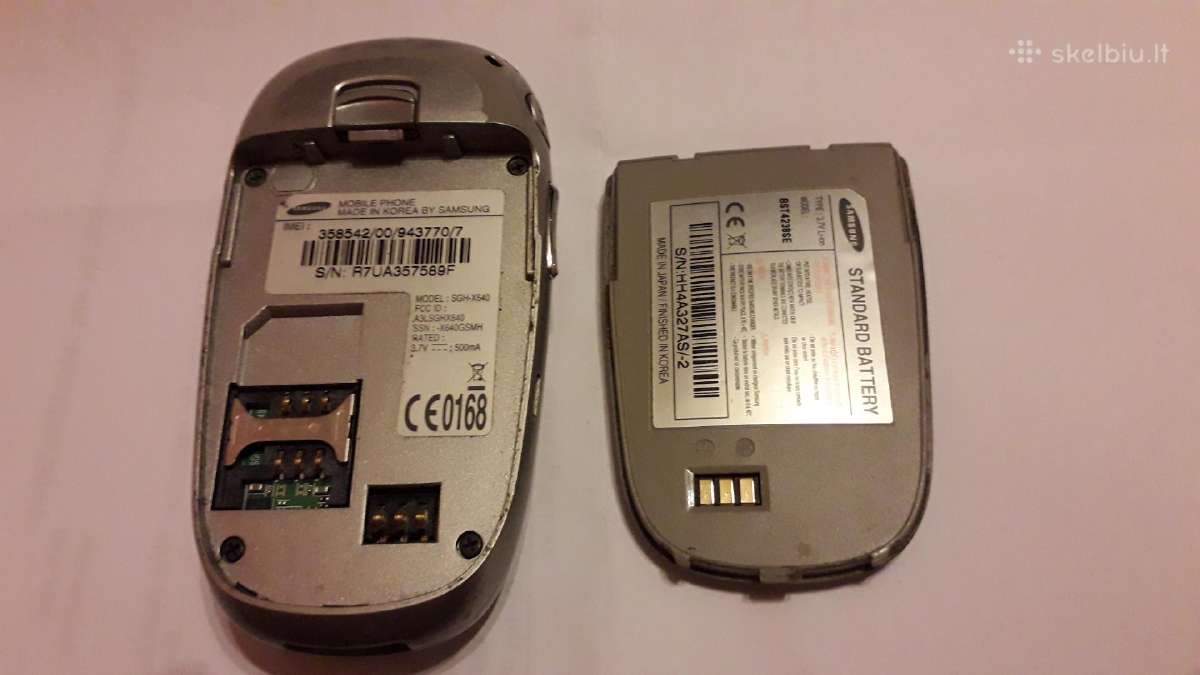 Samsung Sgh-x640 - nuotraukos Nr. 3