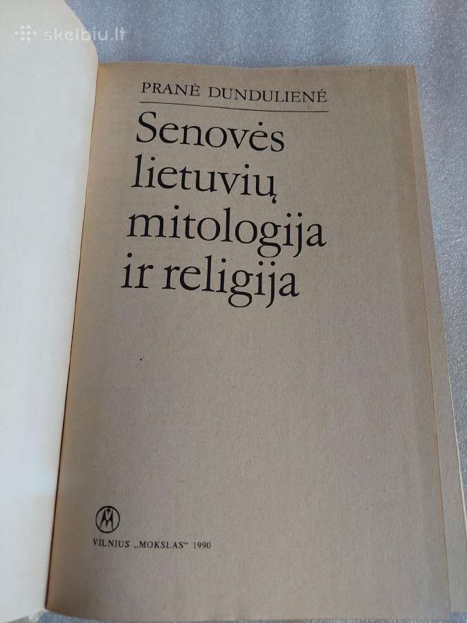 Senovės lietuvių mitologija ir religija - nuotraukos Nr. 2