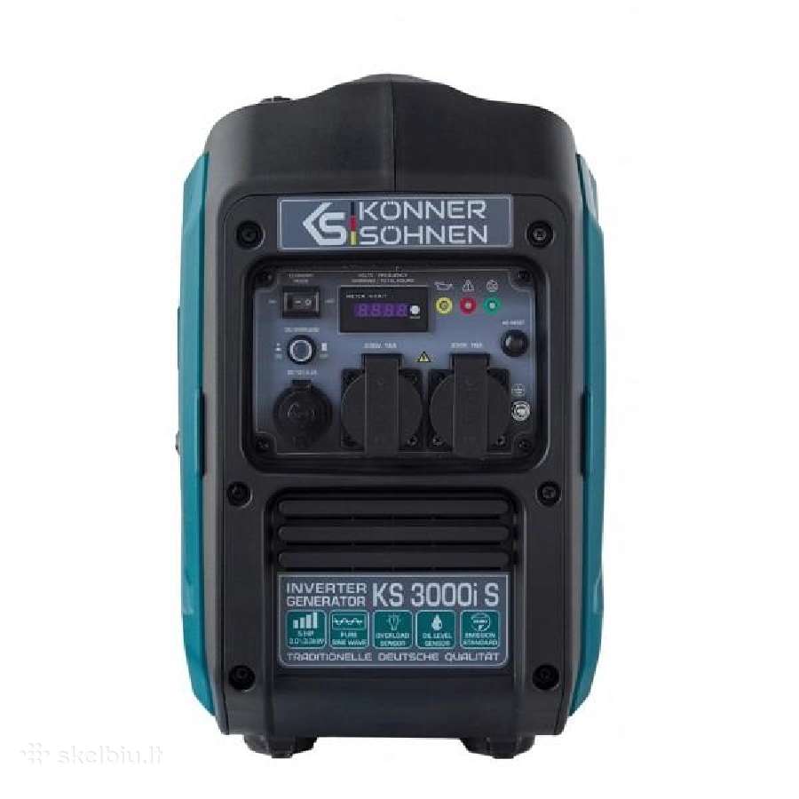 Benzininis inverterinis generatorius Ks 3000i S - nuotraukos Nr. 2