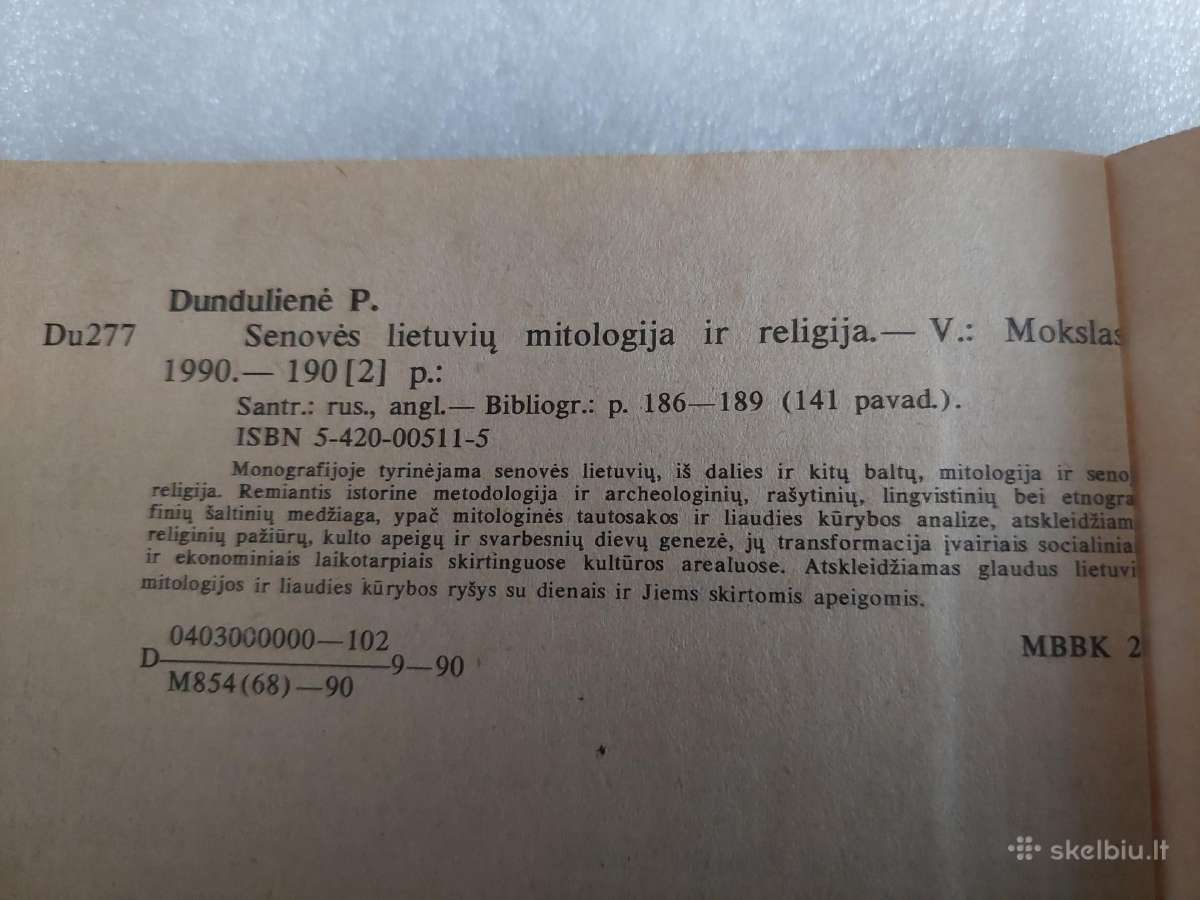 Senovės lietuvių mitologija ir religija - nuotraukos Nr. 4