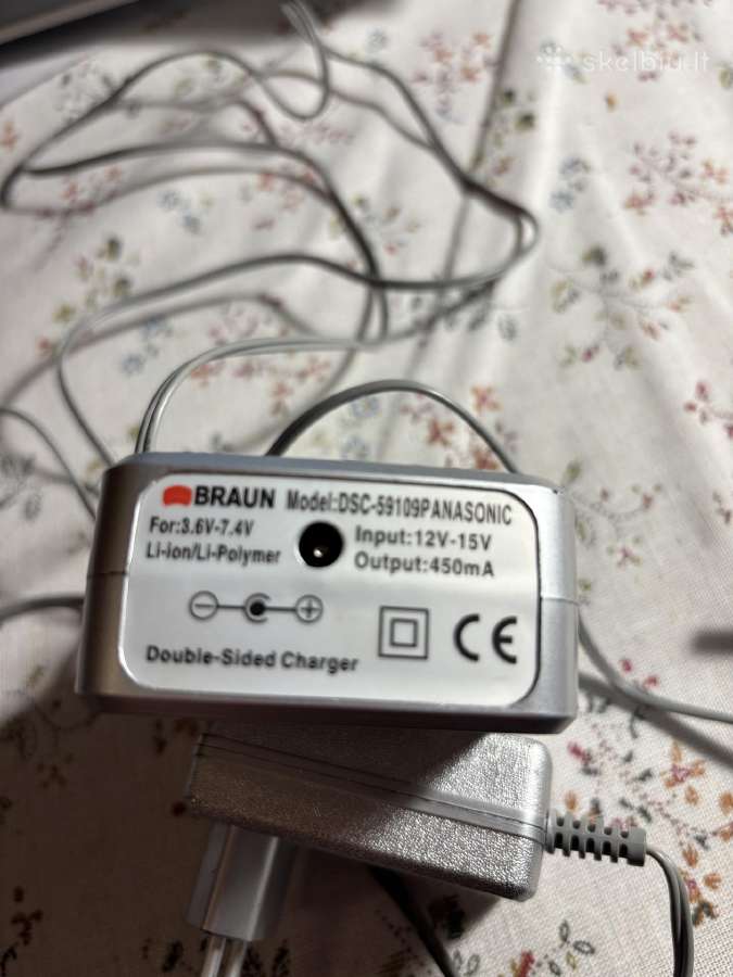 Parduodamas įkroviklis Braun Dsc59109 Panasonic - nuotraukos Nr. 9