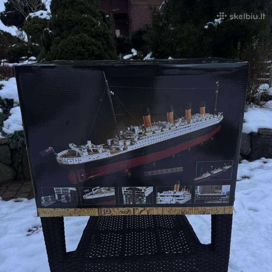 Lego Titanic 10294 Analogas - nuotraukos Nr. 7