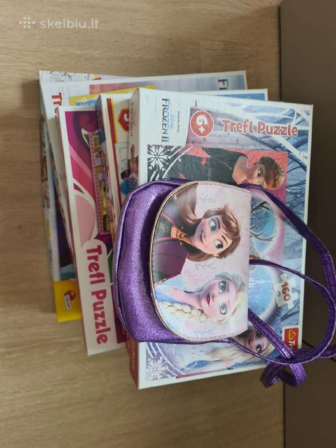 Dėlionių komplektas frozen - nuotraukos Nr. 2