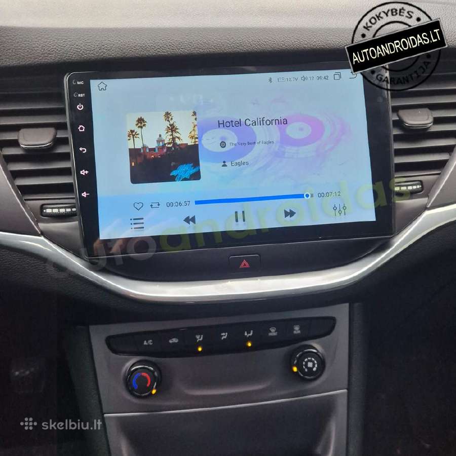 Opel Astra K 2015-20 Android multimedija Carplay