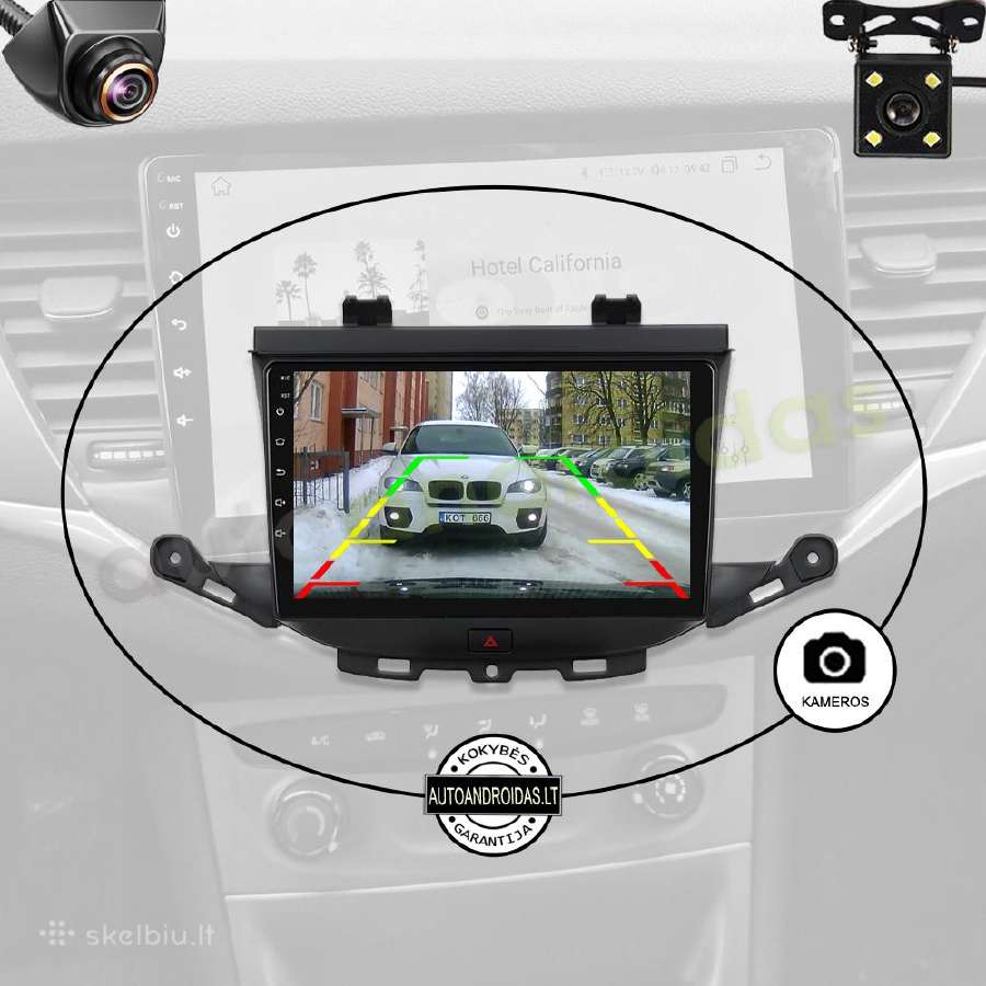 Opel Astra K 2015-20 Android multimedija Carplay - nuotraukos Nr. 7