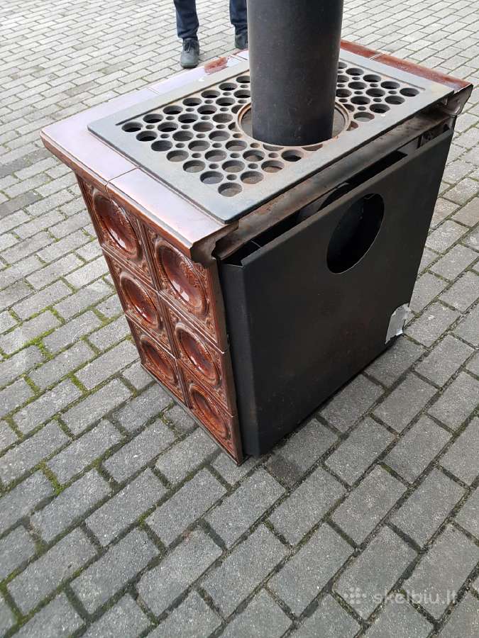 Kietojo kuro židinys Abx Helvetia, 7 kw - nuotraukos Nr. 3
